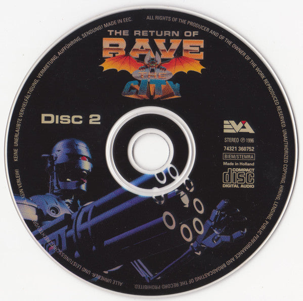 Various : The Return Of Rave The City (2xCD, Comp)
