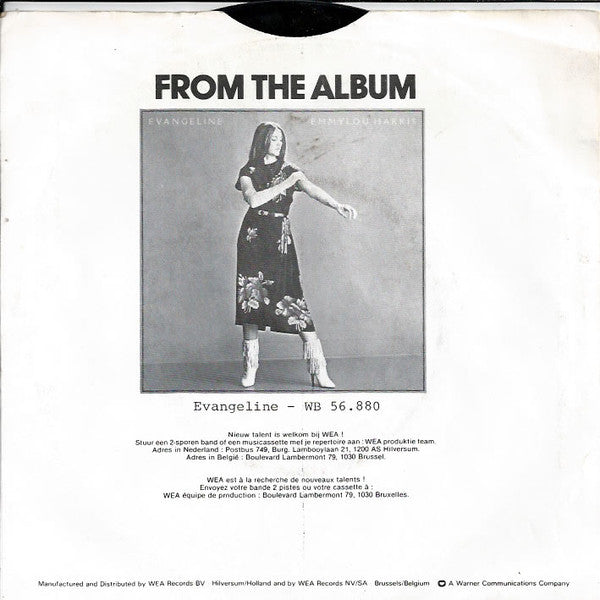 Emmylou Harris : Mister Sandman (7", Single)