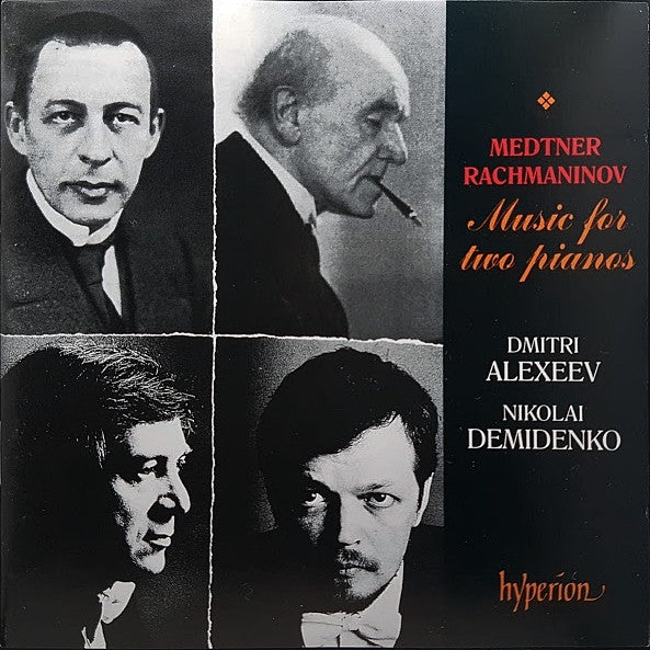 Nikolai Medtner, Sergei Vasilyevich Rachmaninoff, Dmitri Alexeev, Nikolai Demidenko : Music For Two Pianos (CD, Album)