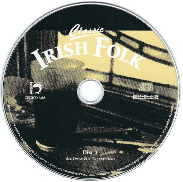 Various : Classic Irish Folk (2xCD, Comp)