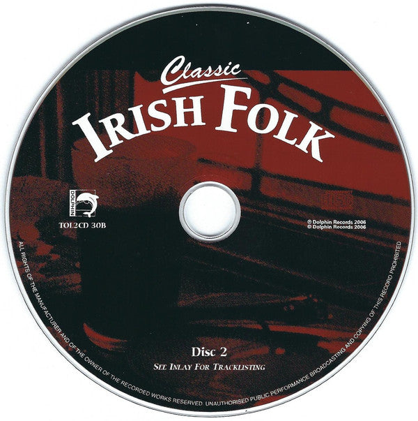 Various : Classic Irish Folk (2xCD, Comp)