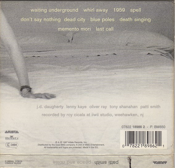 Patti Smith : Peace And Noise (CD, Album, RE)