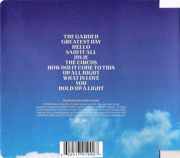 Take That : The Circus (CD, Album, Sup)