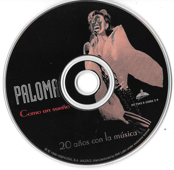 Paloma San Basilio : Como Un Sueño: 20 Años Con la Musica (CD, Album)