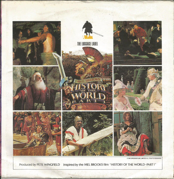 Mel Brooks : It's Good To Be The King Rap Part 1 & 2 (7", Single)