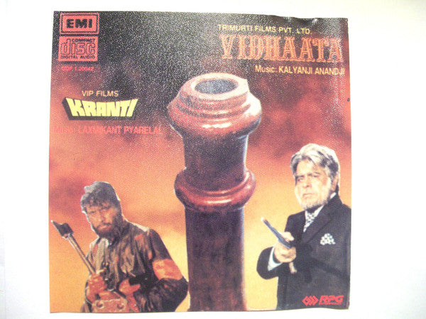 Laxmikant-Pyarelal / Kalyanji-Anandji : Kranti / Vidhaata (CD, Comp)