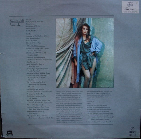 France Joli : Attitude (LP, Album)