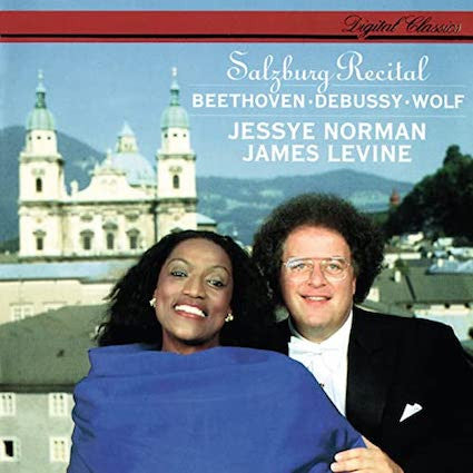 Jessye Norman, James Levine (2), Ludwig van Beethoven, Claude Debussy, Hugo Wolf : Salzburg Recital (CD)