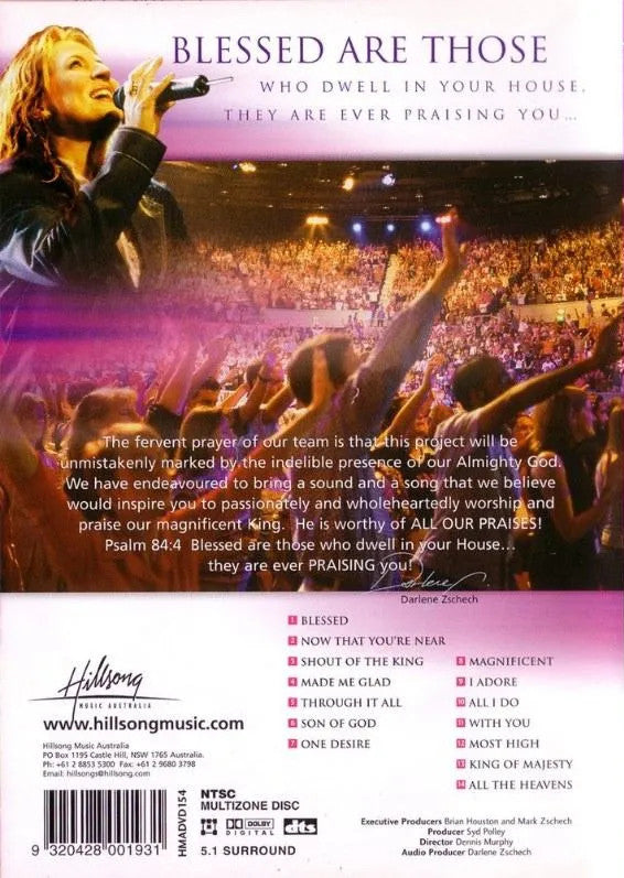 Hillsong : Blessed (DVD-V, Album, Multichannel, NTSC)