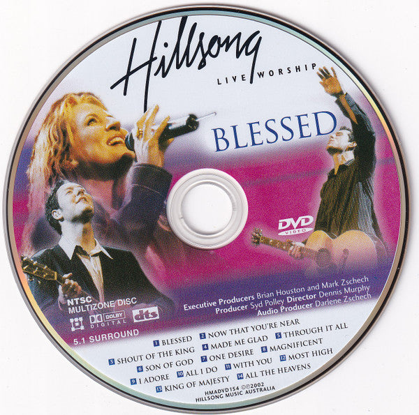 Hillsong : Blessed (DVD-V, Album, Multichannel, NTSC)