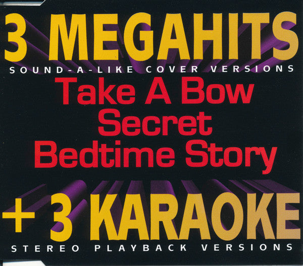 Unknown Artist : 3 Megahits + 3 Karaoke (CD, Maxi)