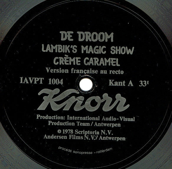 Suske en Wiske / Bob et Bobette* : De Droom / Le Rêve (Flexi, 7")