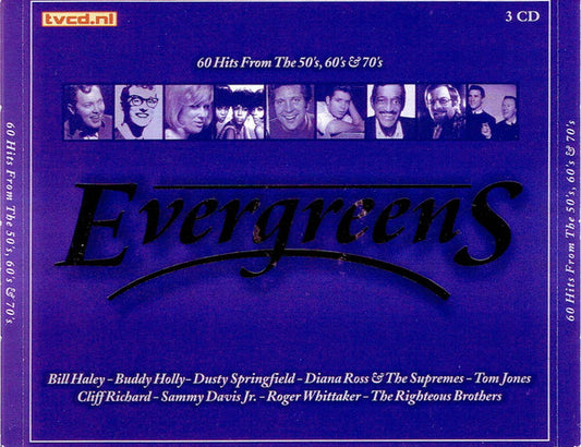 Various : Evergreens - 60 Hits From The 50's, 60's & 70's (3xCD, Comp)