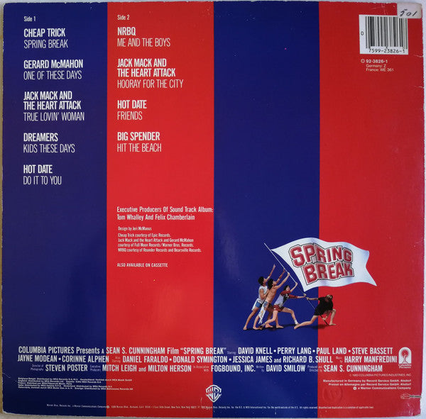 Various : Spring Break (Original Sound Track) (LP, Comp)