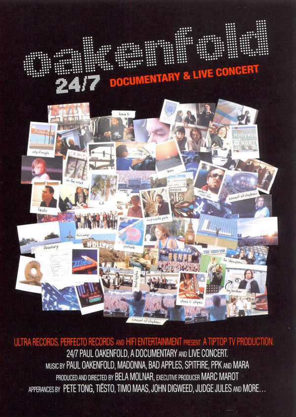 Paul Oakenfold : 24/7 Documentary & Live Concert (DVD-V)