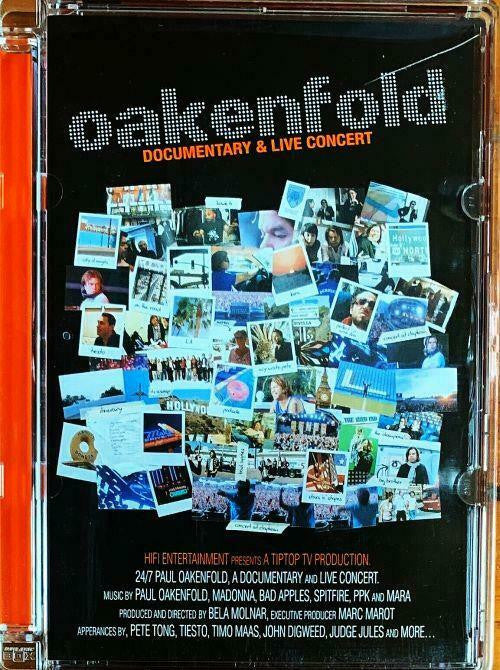 Paul Oakenfold : 24/7 Documentary & Live Concert (DVD-V)