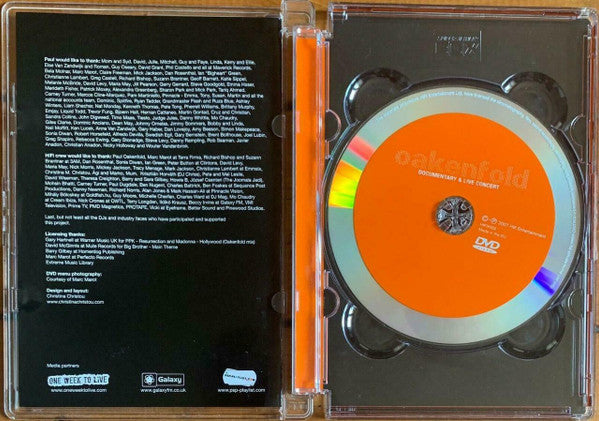 Paul Oakenfold : 24/7 Documentary & Live Concert (DVD-V)