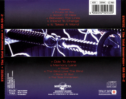 Syntec : The Total Immersion (CD, Album)