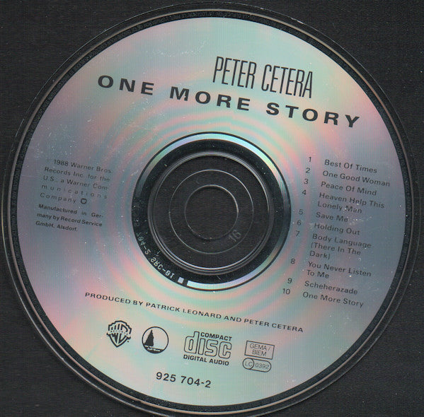 Peter Cetera : One More Story (CD, Album)