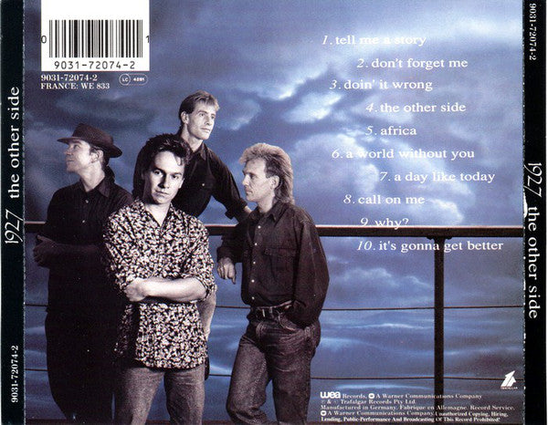 1927 : The Other Side (CD, Album)