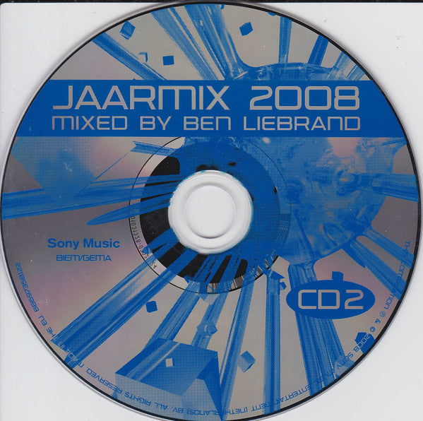 Ben Liebrand : Jaarmix 2008 (2xCD, Mixed)