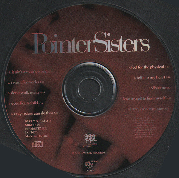 Pointer Sisters : Only Sisters Can Do That (CD, Album)