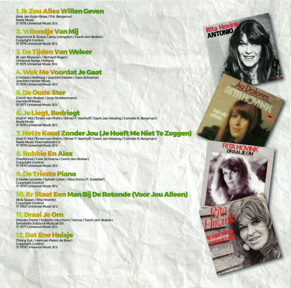 Rita Hovink : Favorieten Expres (CD, Comp)