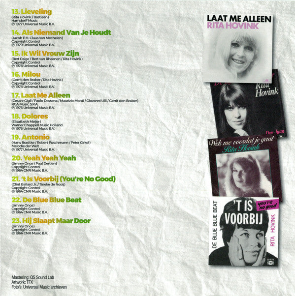 Rita Hovink : Favorieten Expres (CD, Comp)