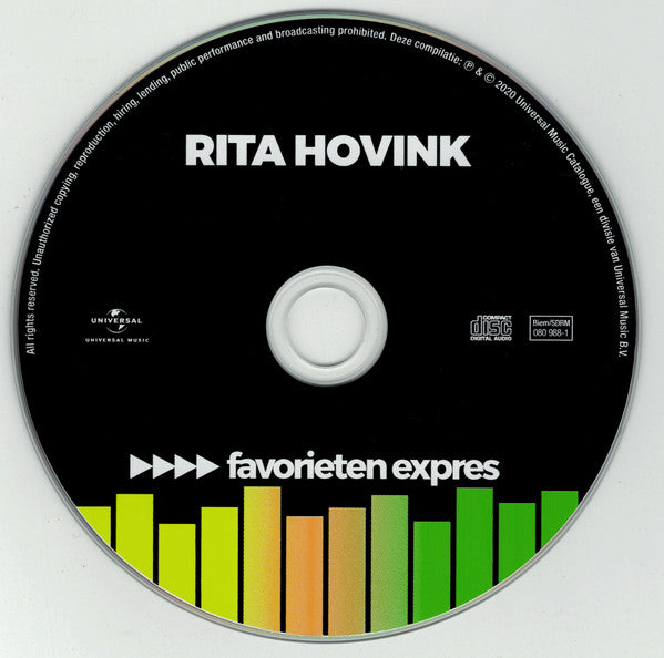 Rita Hovink : Favorieten Expres (CD, Comp)
