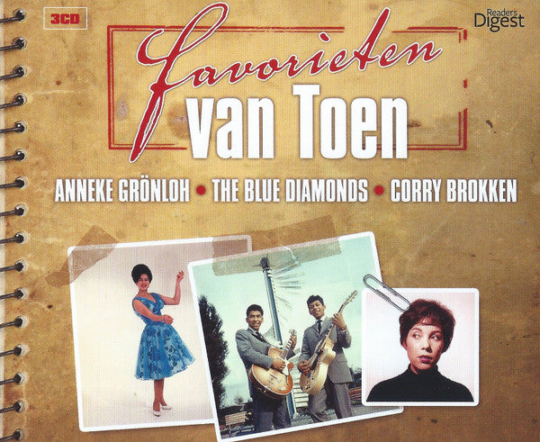 Anneke Grönloh, The Blue Diamonds, Corry Brokken : Favorieten Van Toen (3xCD, Comp)