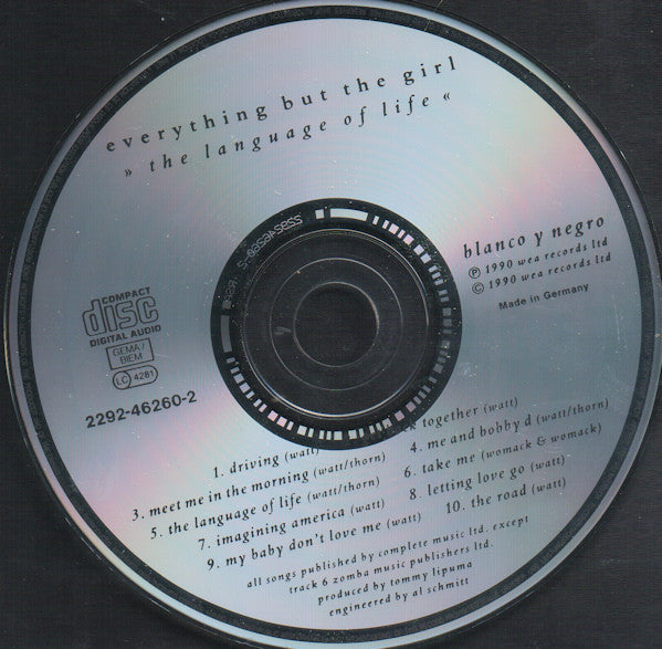 Everything But The Girl : The Language Of Life (CD, Album)