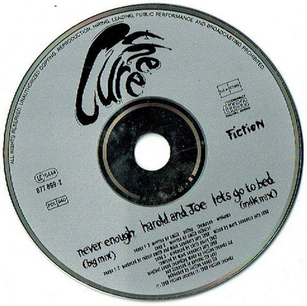 The Cure : Never Enough (CD, Single)