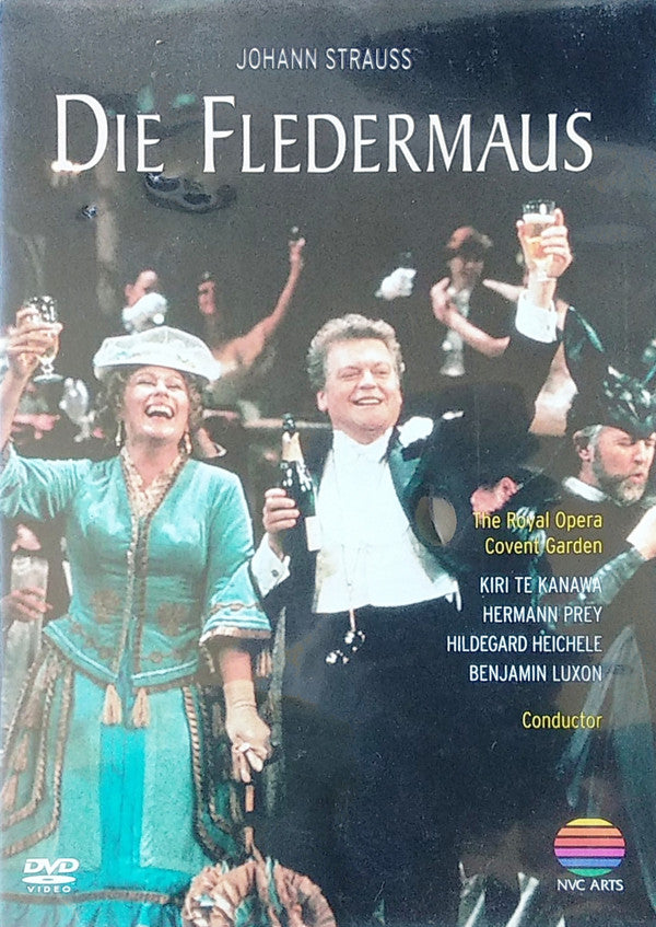 Johann Strauss Jr., Kiri Te Kanawa, Hermann Prey, Hildegard Heichele, Benjamin Luxon, Placido Domingo : Die Fledermaus (DVD, NTSC)