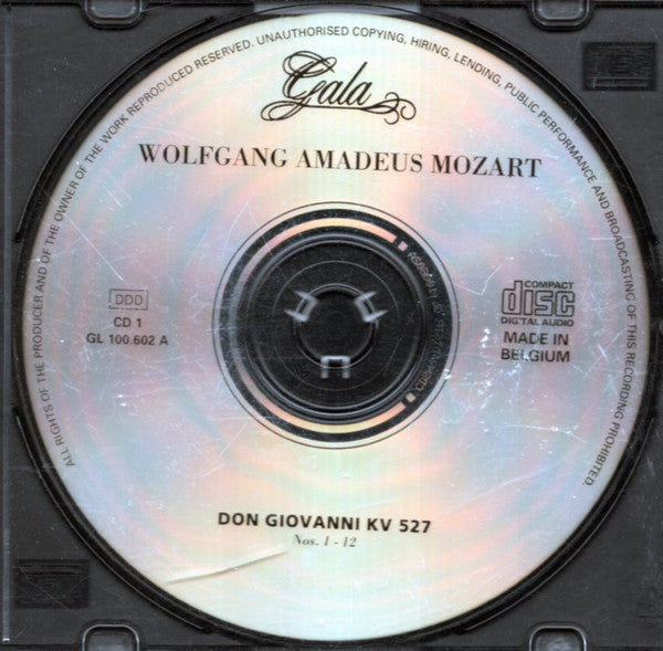 Wolfgang Amadeus Mozart, Cesare Siepi, Elisabeth Grümmer, Anton Dermota, Elisabeth Schwarzkopf , Conductor: Wilhelm Furtwängler : Don Giovanni (3xCD, Album, RE, RM)