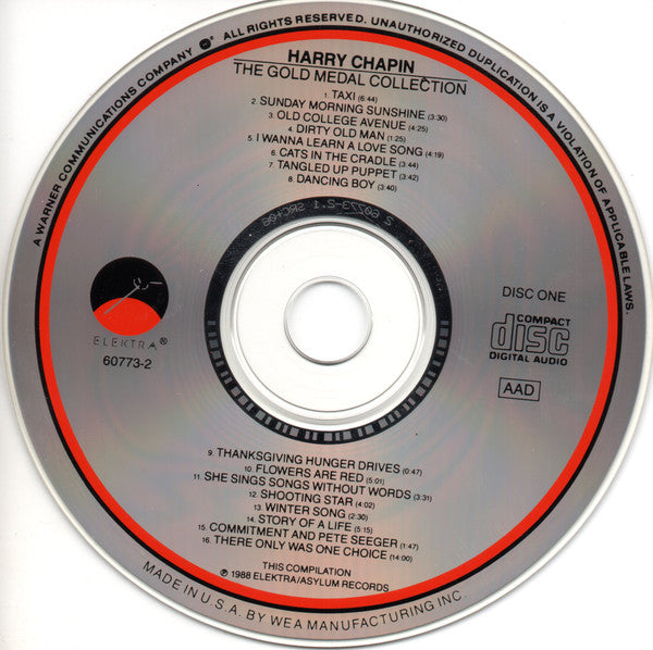Harry Chapin : The Gold Medal Collection (2xCD, Comp)