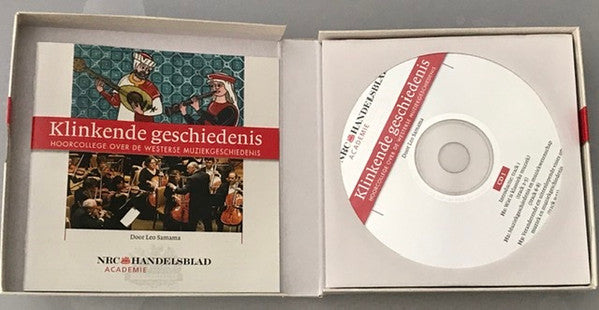 Leo Samama : Klinkende Geschiedenis - Hoorcollege Over de Westerse Muziekgeschiedenis (8xCD + Box)