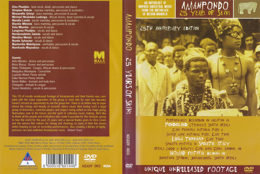 Amampondo : 25 Years Of Skins (DVD-V)