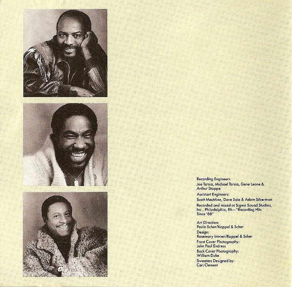 The O'Jays : Let Me Touch You (CD, Album)