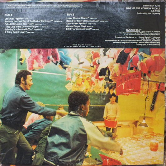 Ed Ames : Love Of The Common People (LP, Album, Ind)