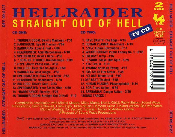 Various : Hellraider (Straight Out Of Hell) (2xCD, Comp, P/Unofficial)