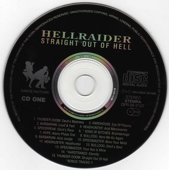 Various : Hellraider (Straight Out Of Hell) (2xCD, Comp, P/Unofficial)