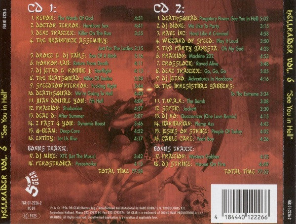 Various : Hellraider 6 (See You In Hell) (2xCD, Comp)