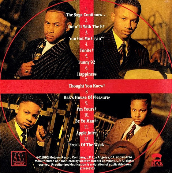 The Boys : The Saga Continues... (CD, Album)