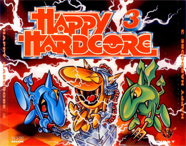 Various : Happy Hardcore 3 (2xCD, Comp, P/Mixed)