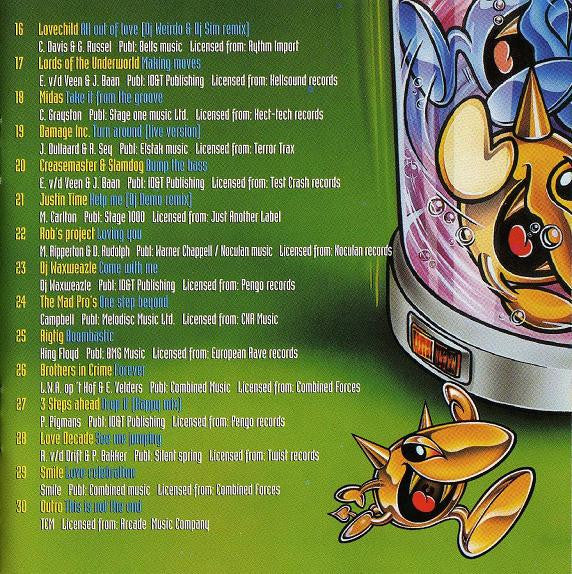 Various : Happy Hardcore - The Mix (CD, Mixed)