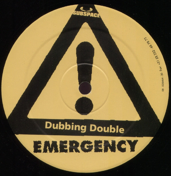 Dubbing Double : Emergency (12")