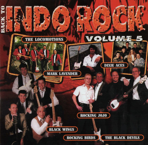 Various : Back To Indo Rock Volume 5 (CD, Album, Comp)