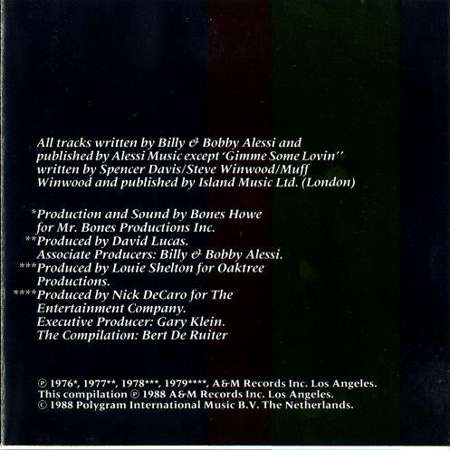 Alessi : Oh, Lori (The Best Of Alessi) (CD, Comp, RE)