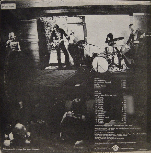 Focus (2) : Focus II (LP, Album, RE)