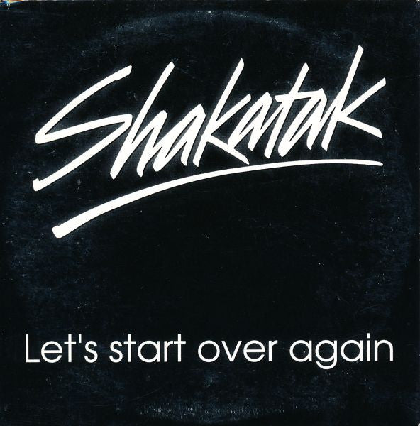 Shakatak : Let's Start Over Again (CD, Single)